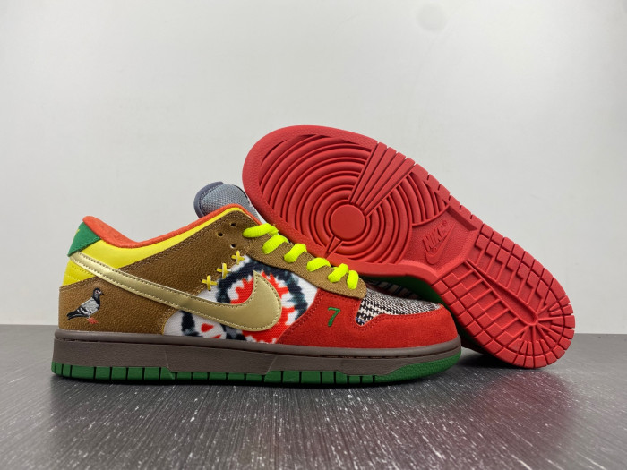nike sb dunk low what the dunk 318403-141