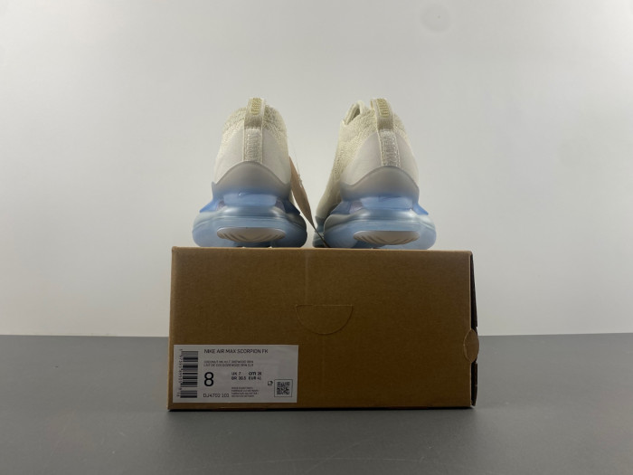 nike air max scorpion "pale yellow" dj4702-101