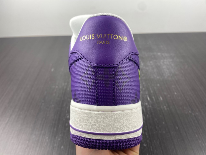 l**isV*t*n x nike air force lv purple 20230213
