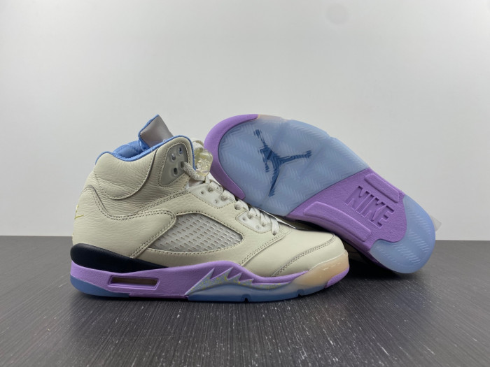 dj khaled x air jordan 5 “sail” dv4982-175