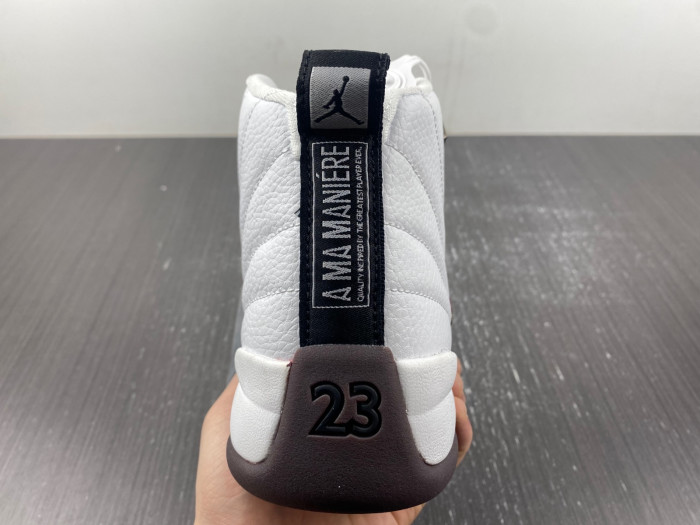 jordan 12 retro sp a ma maniére white dv6989-100