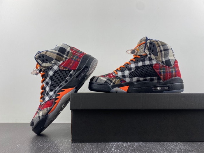 air jordan 5 retro plaid fd4814-008