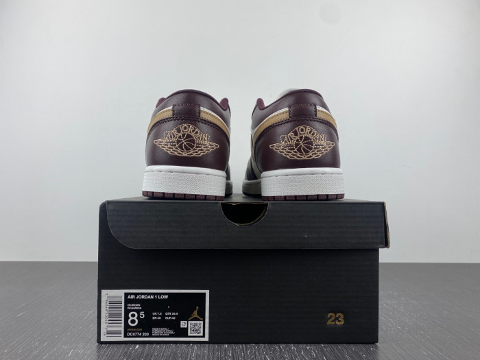 air jordan 1 low “shadow brown” dc0774-200