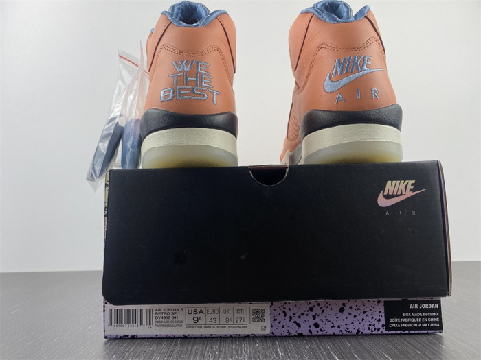 dj khaled x air jordan 5 “we the best” orange for sale dv4982-641