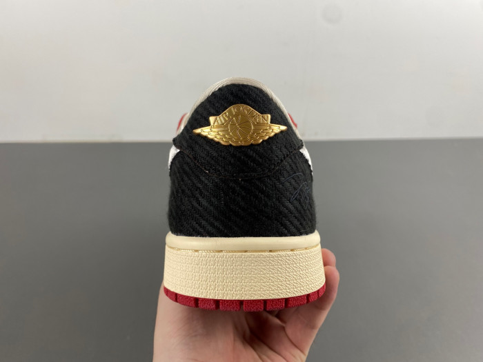 trophy room x air jordan 1 low “rookie card home”hv6157-100