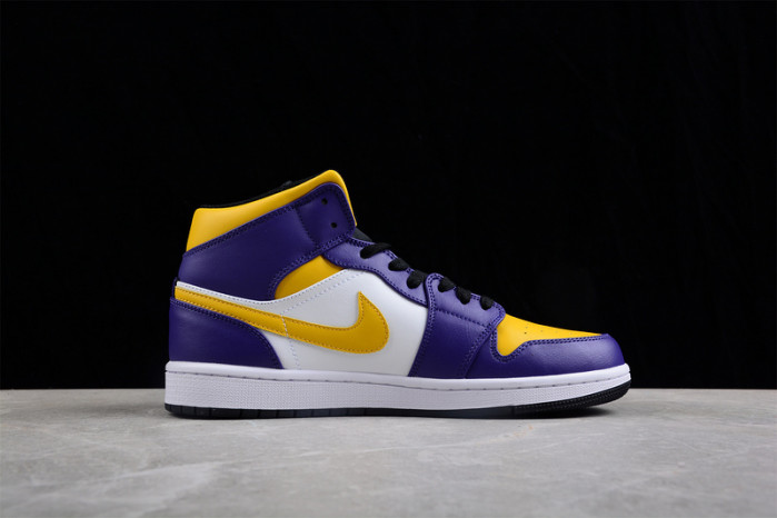 air jordan 1 mid “lakers” dq8426-517