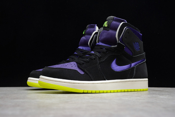 air jordan 1 high zoom air cmft black court purple lemon venom ct0979-001