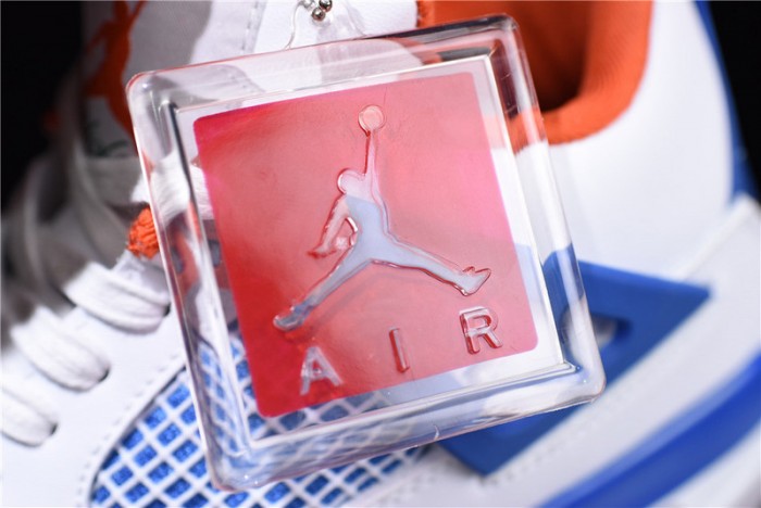 air jordan 4 white/bright crimson-royal blue 308497-171