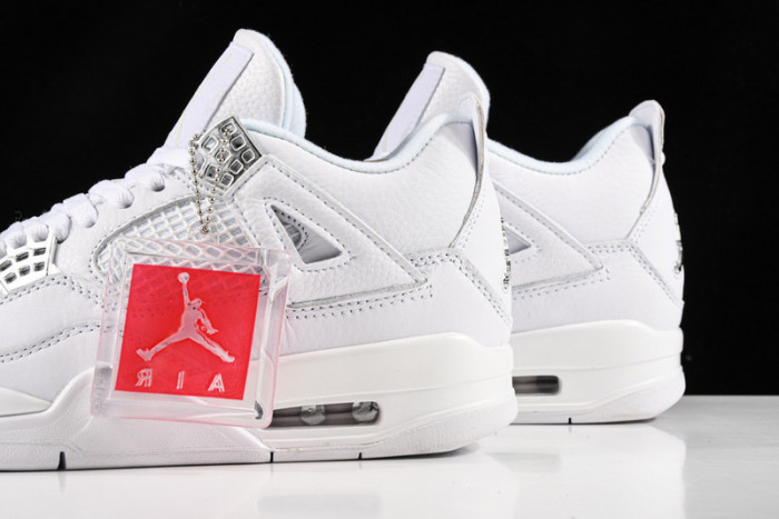 air jordan 4 retro “pure money” white 308497-100