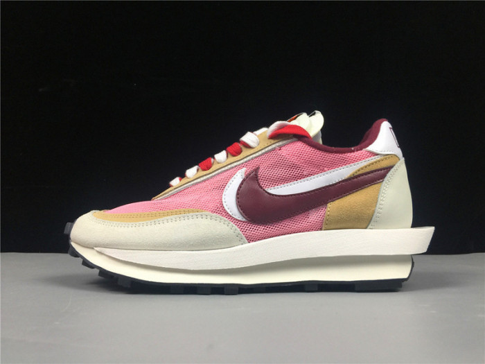 sacai x nike ldv waffle pink bv0073-500