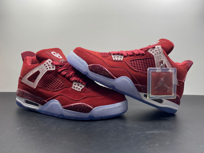 air jordan 4 retro pe red aj4-1032076