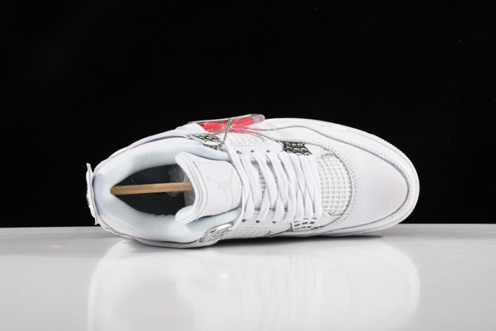 air jordan 4 retro “pure money” white 308497-100