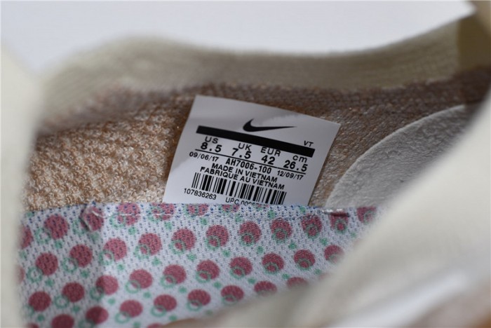 nike air vapormax moc 2 sail ah7006-100