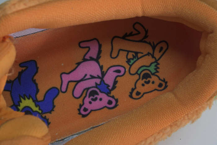 grateful dead x nike sb dunk low“ orange bear” cj5378 800