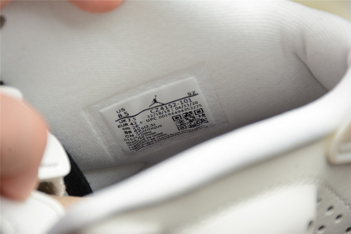 air jordan 6 retro quai54 sail black cz4152-101