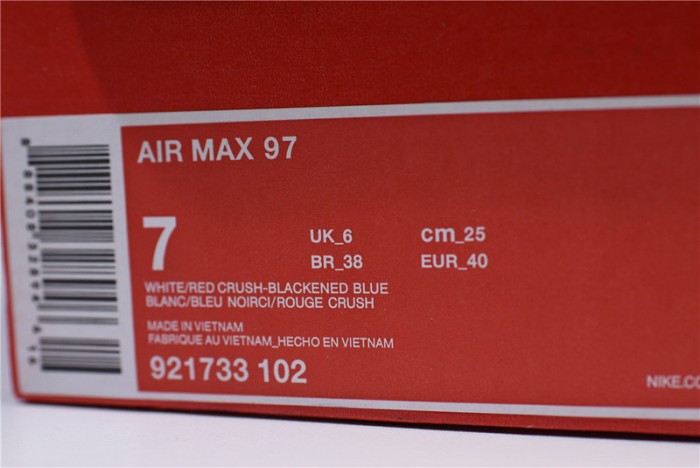 nike air max 97 red crush 921733-102