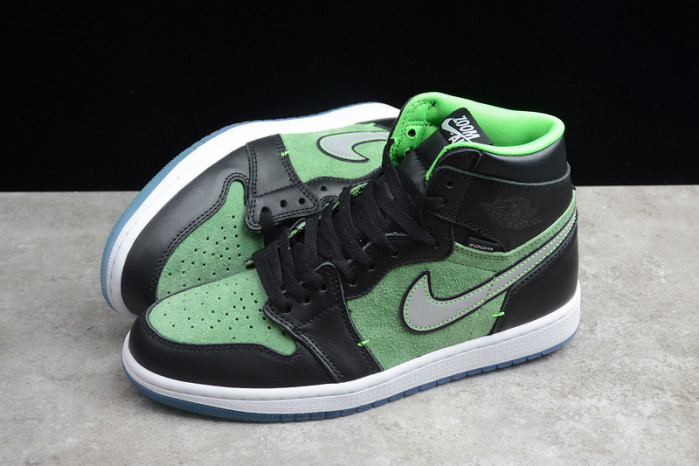 air jordan 1 high zoom “rage green” ck6637-002