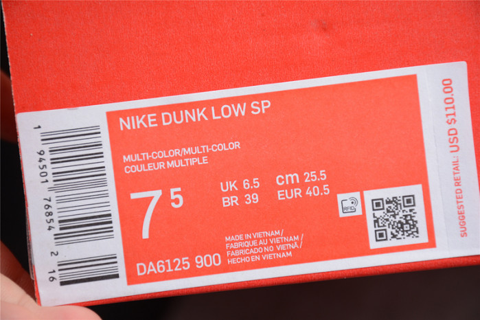 nike dunk low sp city market da6125-900