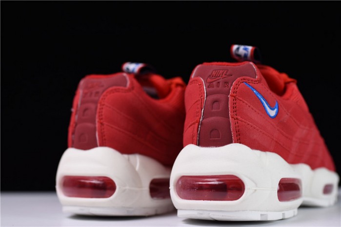 nike air max 95 tt "pull tab" gym red/ sail-gym-blue aj1844-600