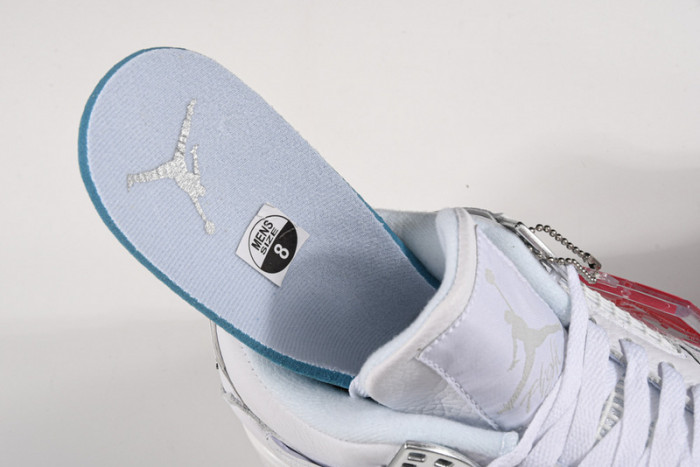 air jordan 4 retro “pure money” white 308497-100