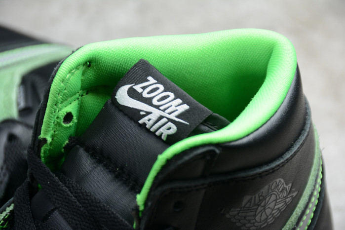 air jordan 1 high zoom “rage green” ck6637- 002