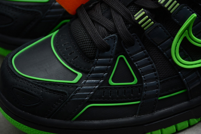 off-w x nike air rubber dunk “green strike” cu6015-001