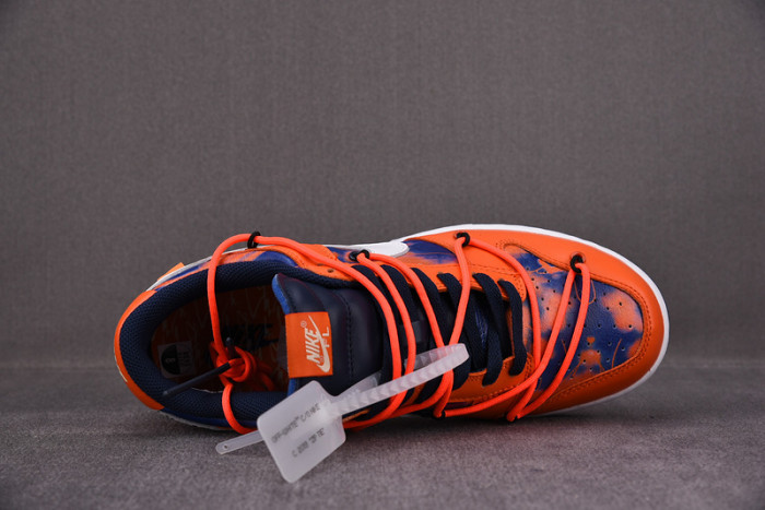 off-w x nike dunk low orange purple ct0856-801