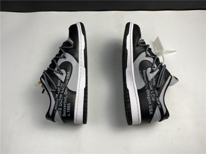 off-w x nike dunk low black salt ct0856 007