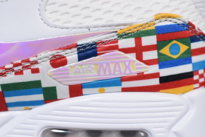 nike air max 90 nic qs "international flag pack" a05119 100
