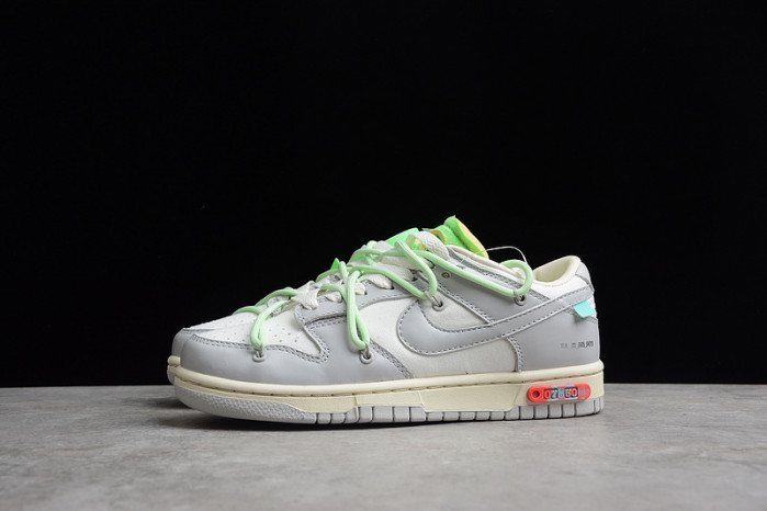 ow x nike dunk low “07 of 50” dm1602-108