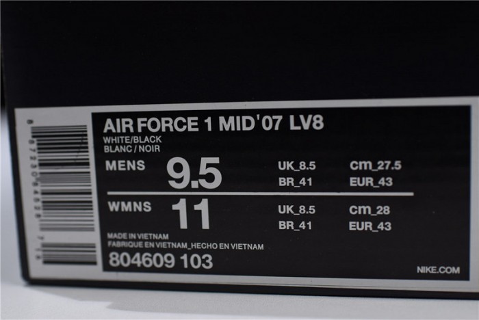 nike air force 1 mid `07 lv8 804609-103