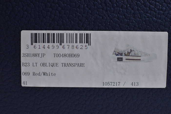 b23 oblique low sneakers t004801-1071