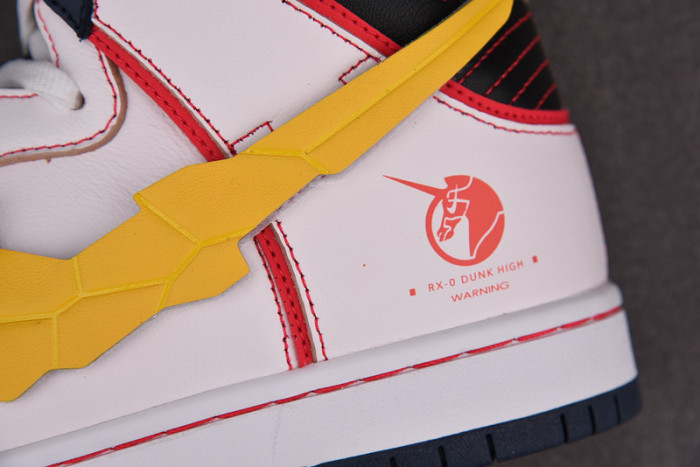 gundam x nik sb dunk high project unicorn dh7717-100