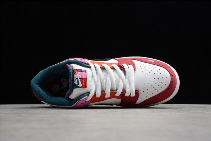 nike sb dunk low parra x dh7695-100