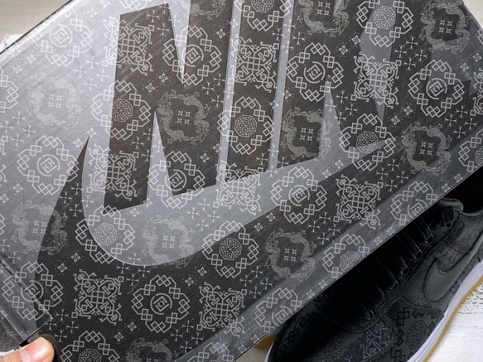 fragment clot nike air force 1 black cz3986-001