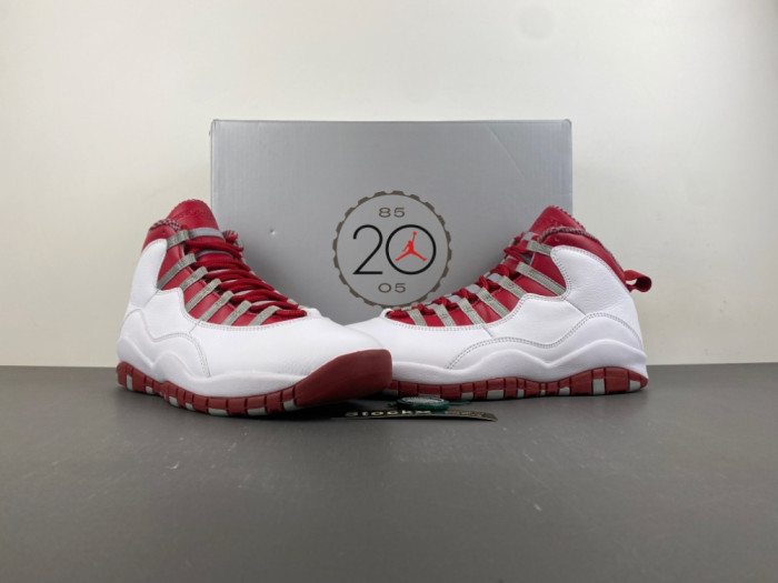 Air Jordan 10 Retro Red Steel 310805-161