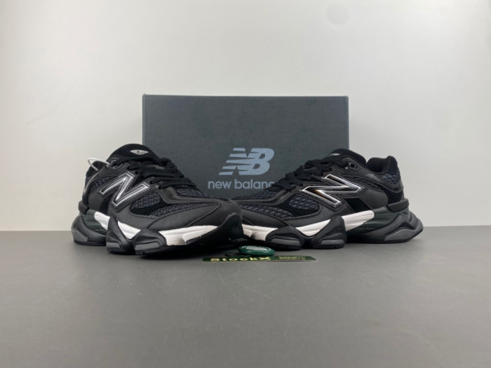 New Balance 9060 Shoe Palace Black Silver U9060PNR
