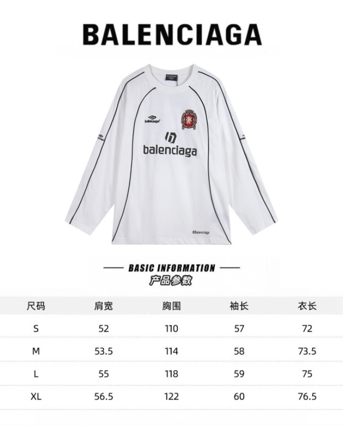 Balenciag* LONG SLEEVES Bh038