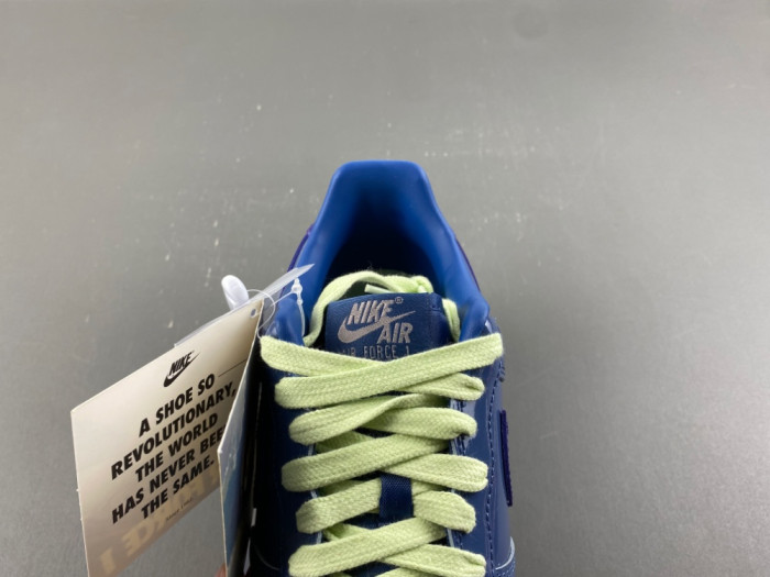 Nike Air Force 1 Low Patent Leather Mystic Navy Grape Ice IO4489-400