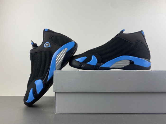 Air Jordan 14 Black University Blue 487471-002