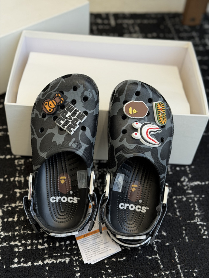 BAPE × Cr0c5 Camo black BC02