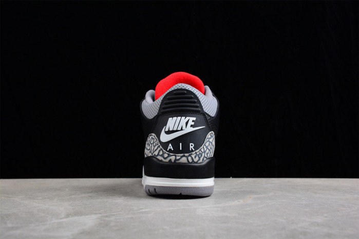 Air Jordan 3 “Black Cement” 2018 854262-001