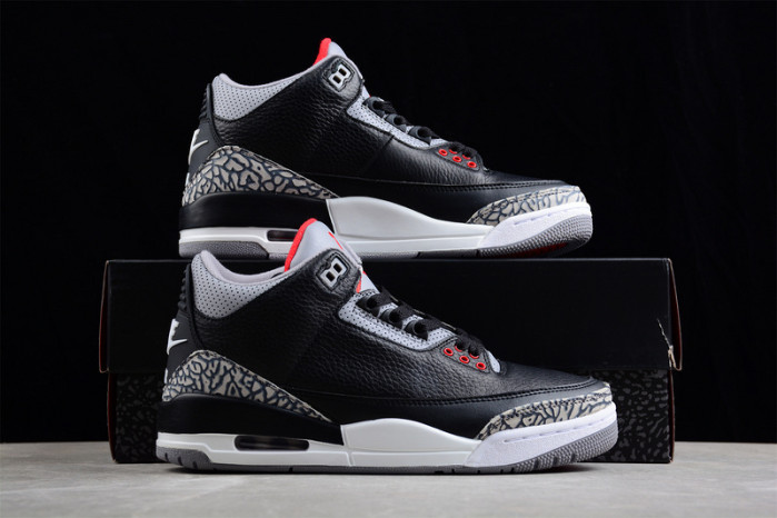 Air Jordan 3 “Black Cement” 2018 854262-001
