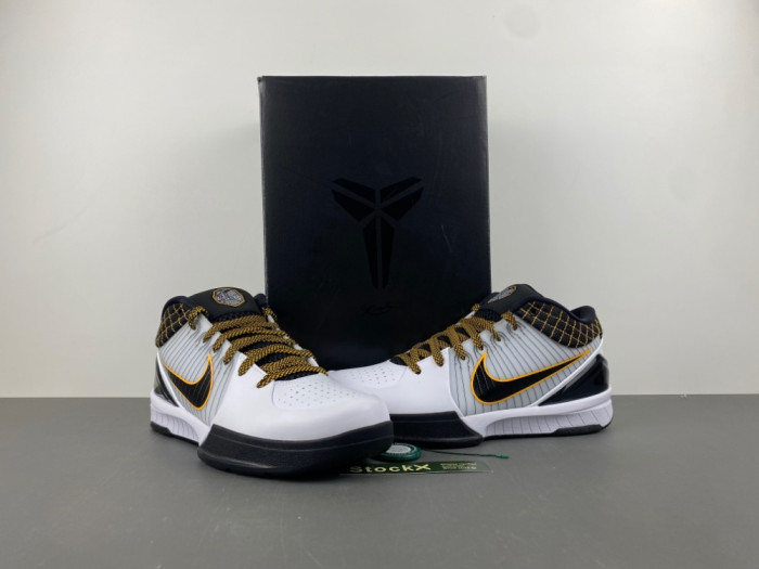 Nike Kobe 4 Protro White Black Del Sol AV6339-101