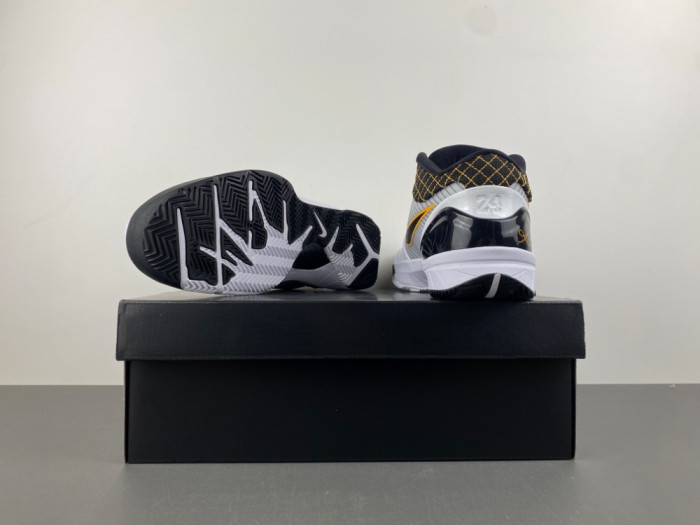 Nike Kobe 4 Protro White Black Del Sol AV6339-101